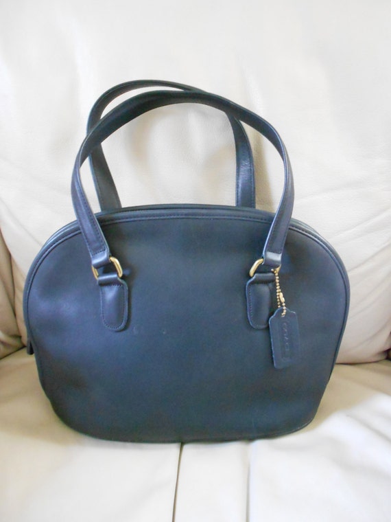 Rare Coach Dome Satchel Handbag / Speedy Bag / Doctor Bag