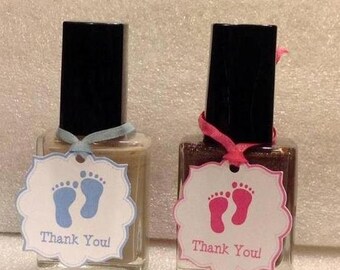 Baby Shower Favor Tags - Thank You - Super Cute! Ships in 24 hours!