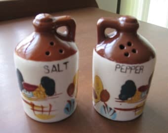 Moonshine Jugs Salt and Pepper Shaker Set