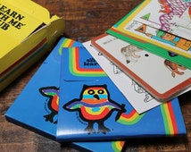Popular items for vintage flashcards on Etsy