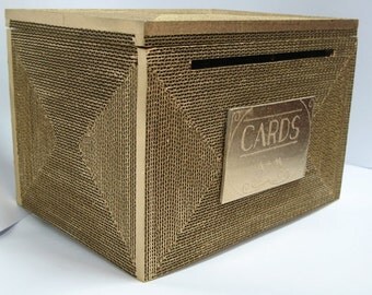 card box gatsby money holder gift unique lock rustic