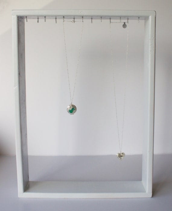 Hanging Jewelry Box Large Size by kariodesigns on Etsy