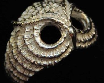 Sterling Silver Owl Ring