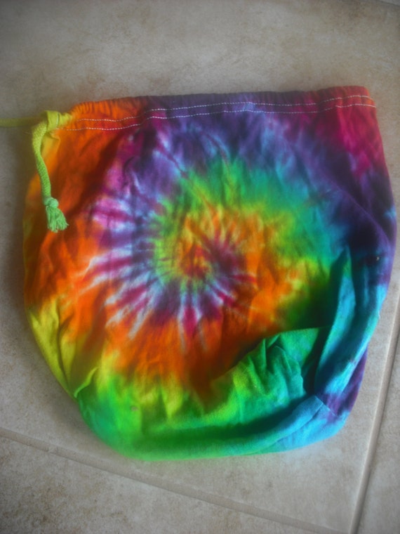 tie dye reusable bags