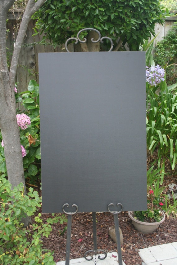 Unframed chalkboard Personalized chalkboard sign Bridal