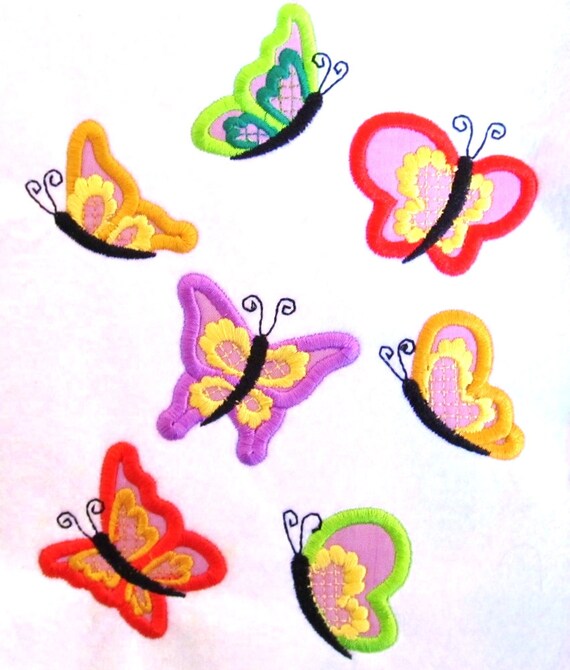 little applique butterflies good quality great butterfly www.etsy.com/listing/228397599/butterflies-mini-sizes-great-for