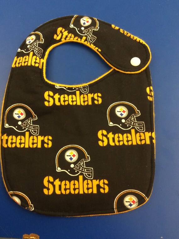items similar to pittsburgh steelers inspired baby bib on etsy items similar to pittsburgh steelers inspired baby bib on etsy