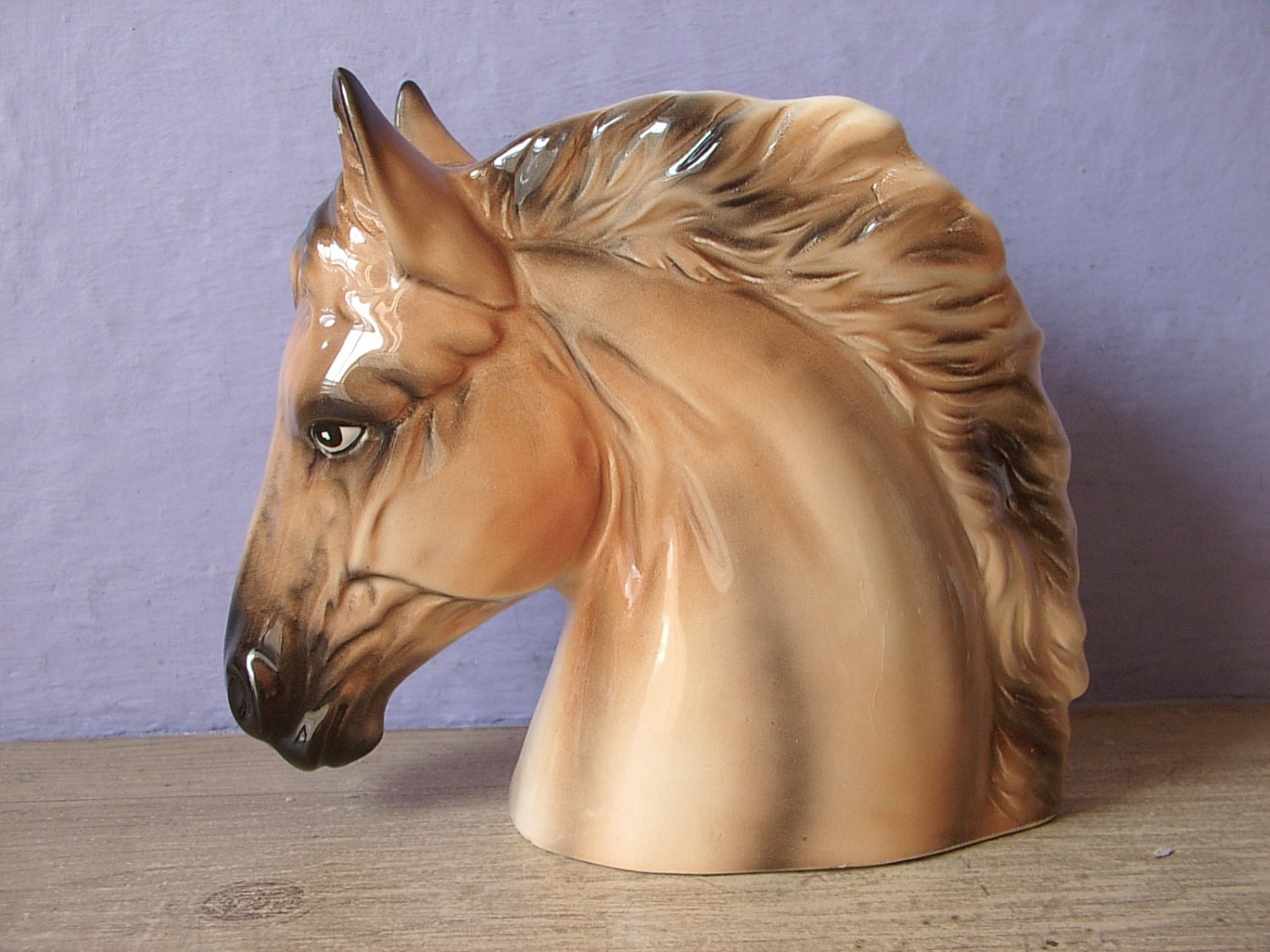 Vintage Horse Planter Japan Ceramic planter by ShoponSherman