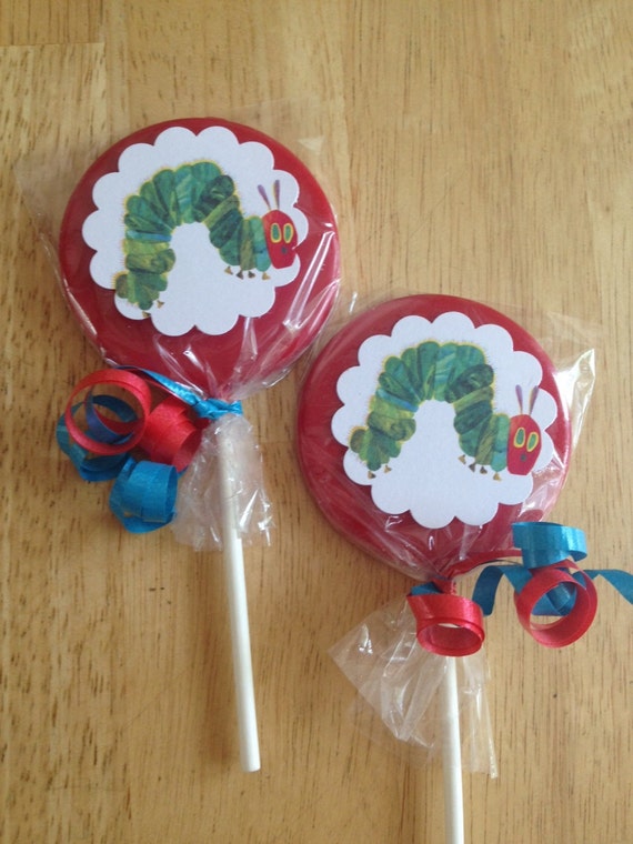 The Very Hungry Caterpillar Lollipop