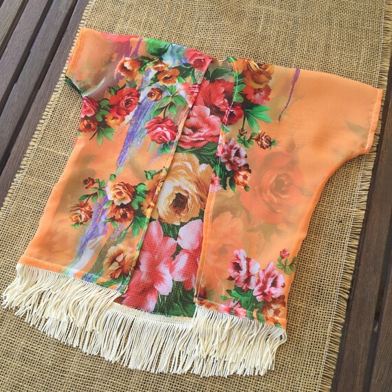 FINAL RESTOCK. Tribal Aztec Desert Print Kimono Coverup Shawl