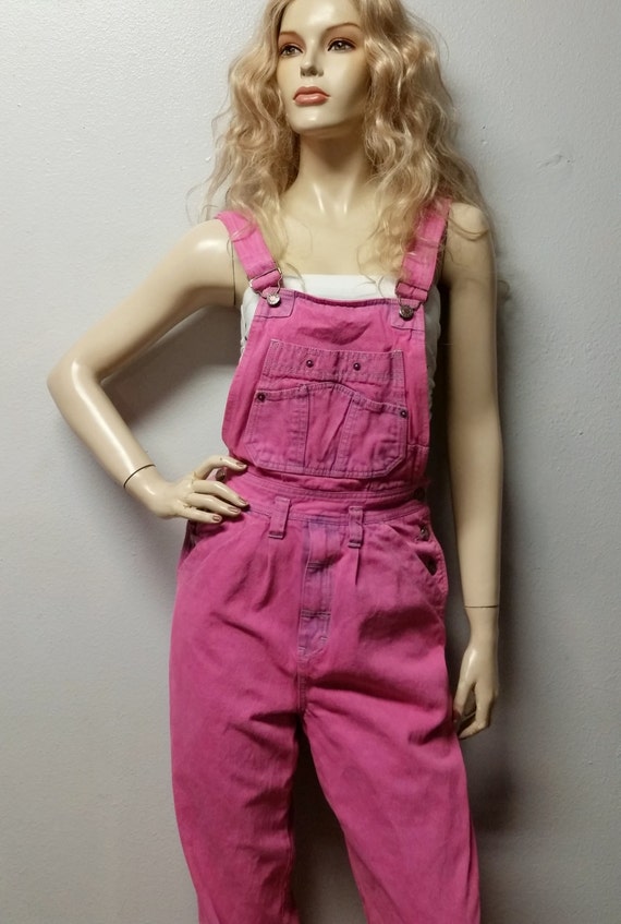 pink snow overalls