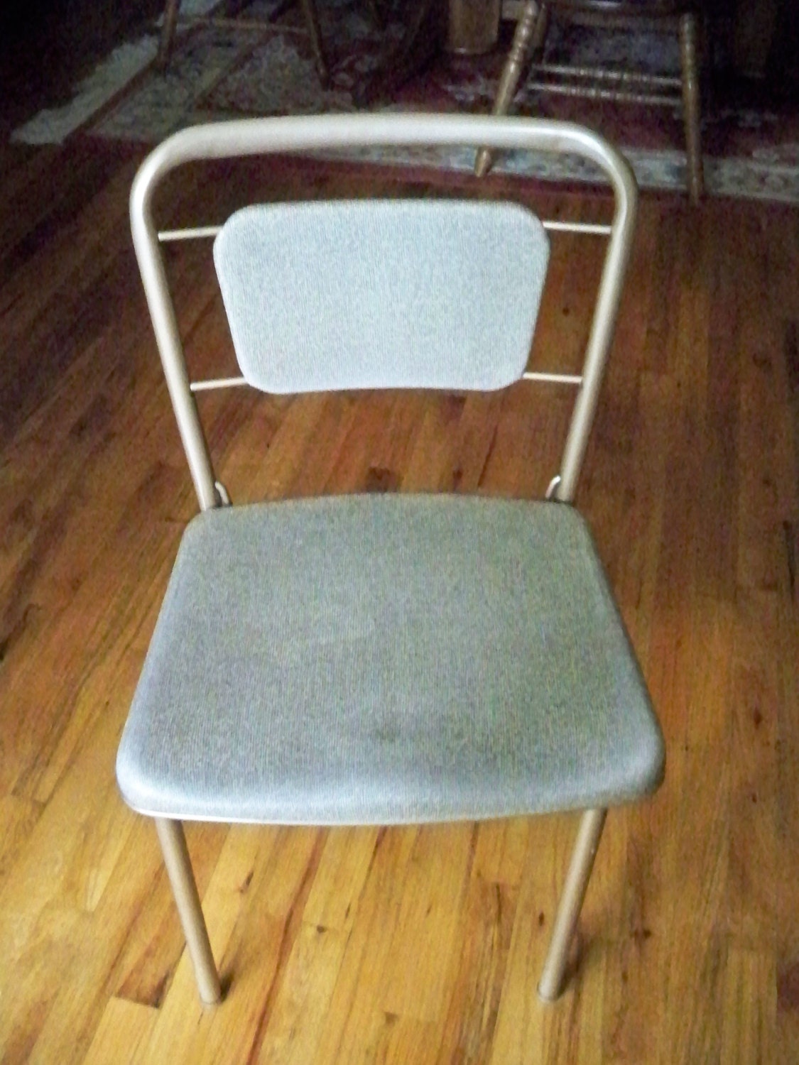 Vintage Mid Century Hamilton Cosco Metal folding Chair Haute Juice