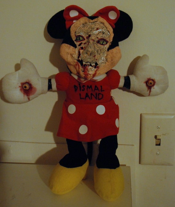halloween minnie mouse doll