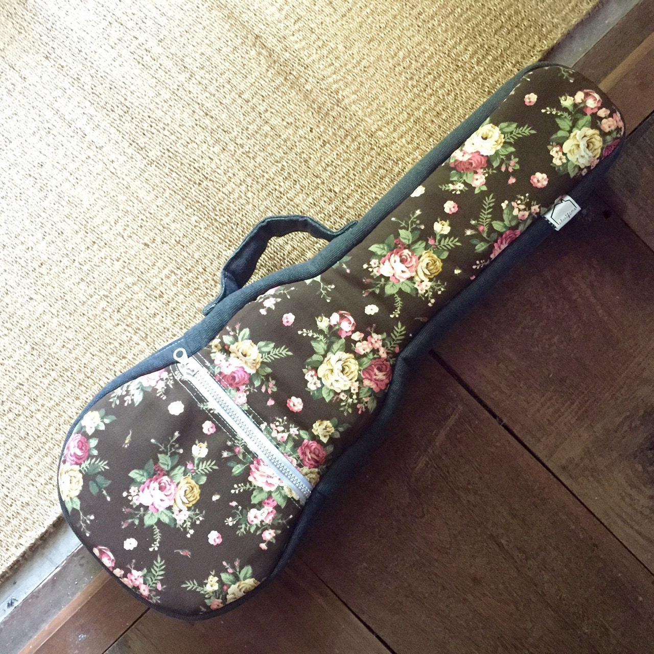 concert ukulele case Floral Pattern Ukulele Bag Ready to