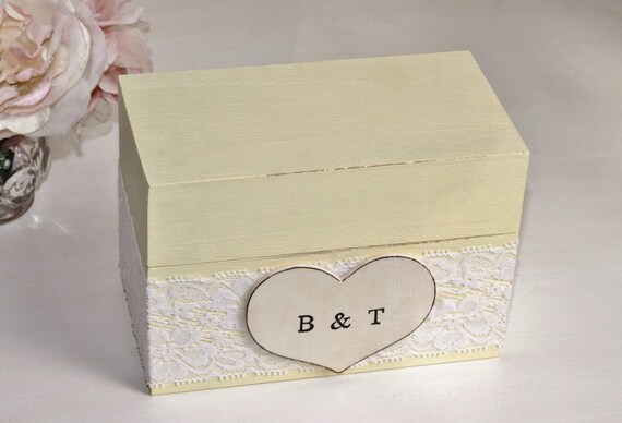recipe box personalized shabby chic bridal shower home decor recipe box personalized shabby chic bridal shower home decor