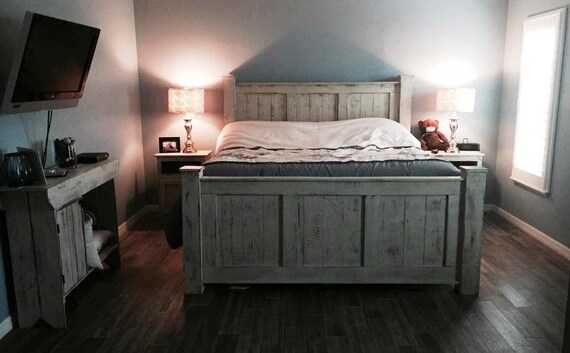 Reclaimed Wood Bed Frame By GriffinFurniture On Etsy