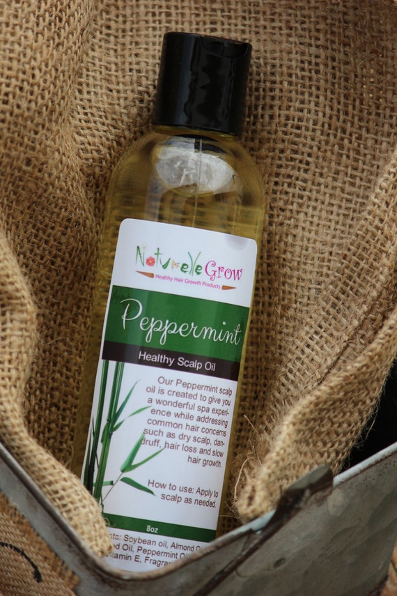 peppermint oil on scalp