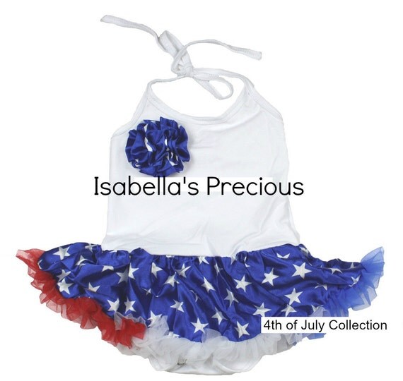 Newborn & Baby Girls First 4th of July Tutu by isabellasprecious