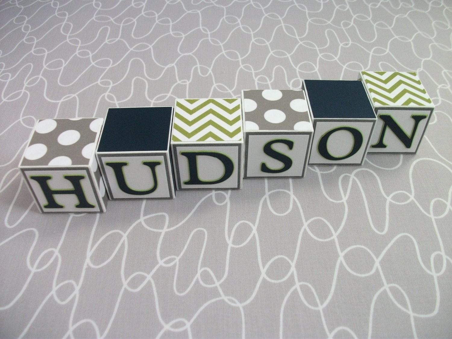 Custom Baby Name Blocks Baby Gift Baby Shower by bitsyblocks