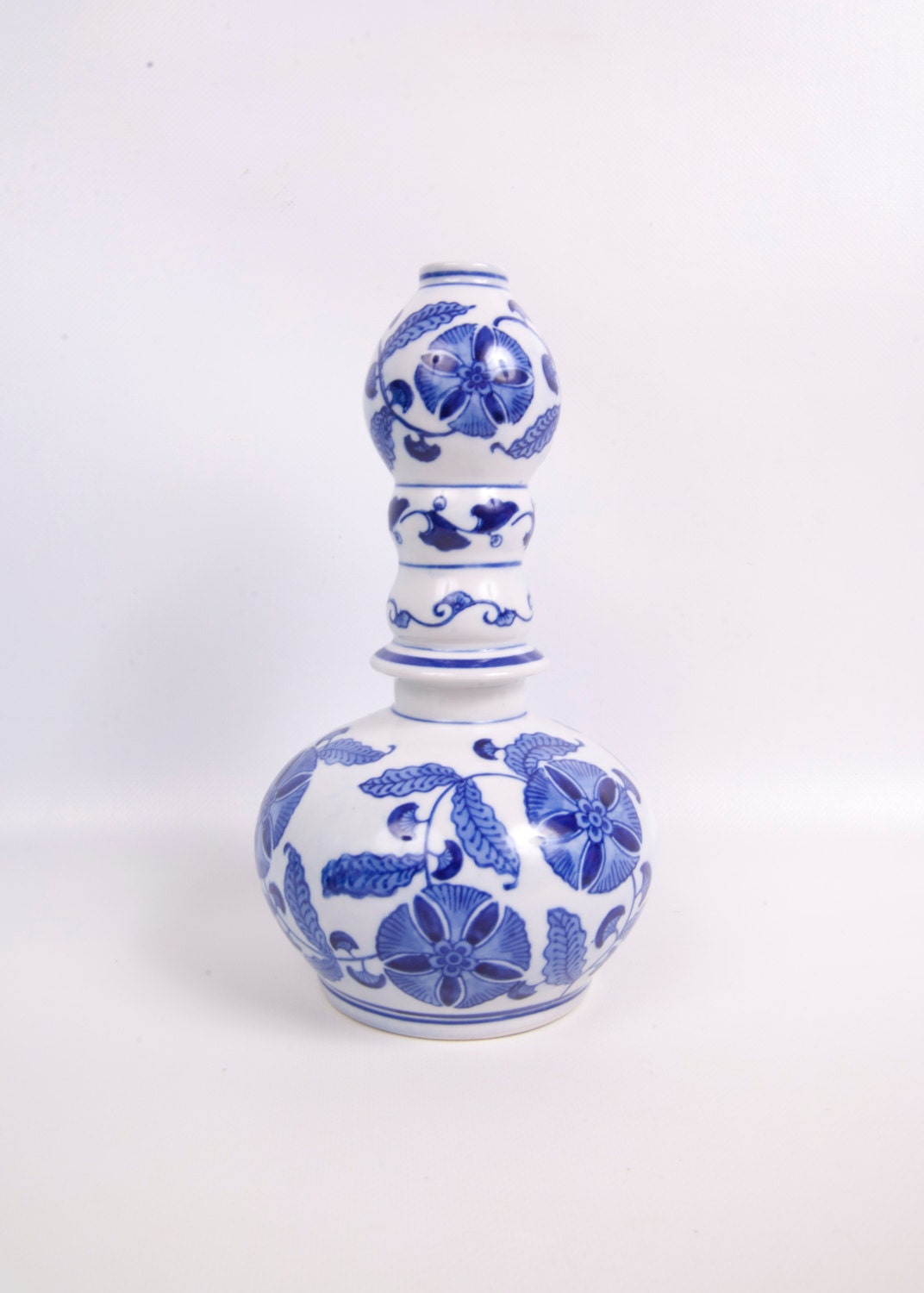 Vintage Seymour Mann China Blue Fine Porcelain Vase Cobalt