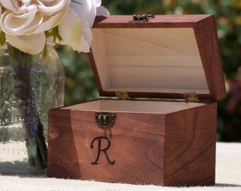 Personalized Rustic Recipe Box -Address Box-Gift Box-Gift for Bride To Be