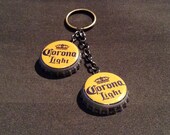 Items similar to Corona Bottle Cap Keychain on Etsy