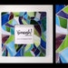 Fresh - 3.5x3.5 Stained Glass Mosaic Picture Frame