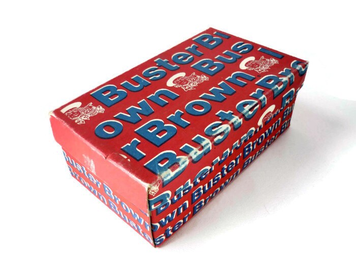 Vintage Buster Brown Shoe Box Haute Juice Vintage Buster Brown Shoe Box Haute Juice