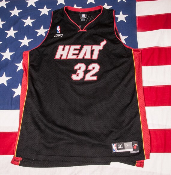 Miami HEAT Basketball Jersey 32 O'Neal Men's Size