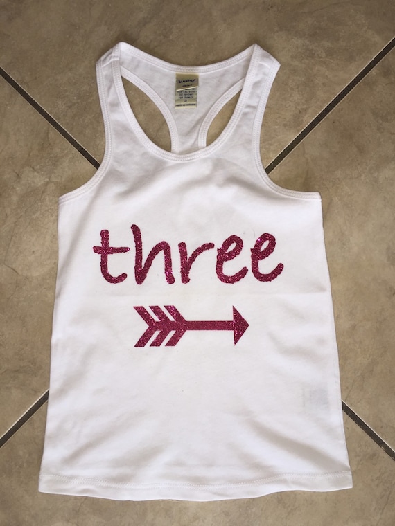 Baby girl birthday tank top