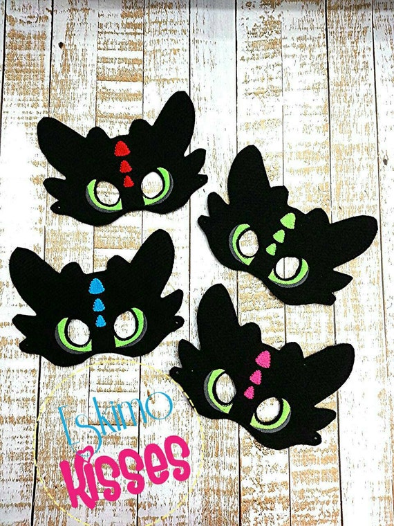 Toothless Dragon Mask Printable