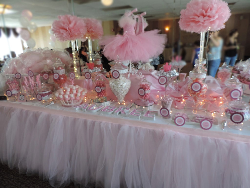 31 Baby Shower Candy Table Decoration Ideas | Table ...