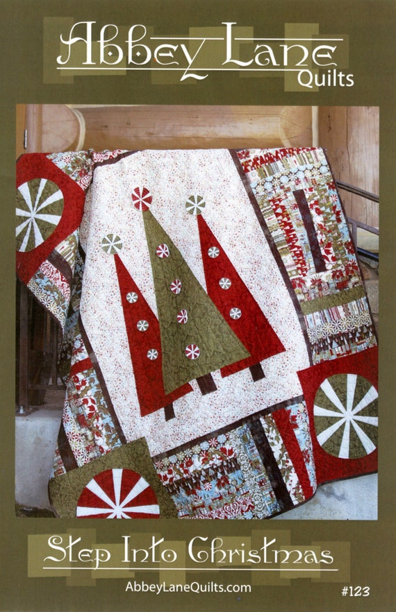 PATTERN: Jelly Roll Friendly STEP into CHRISTMAS by Abbey