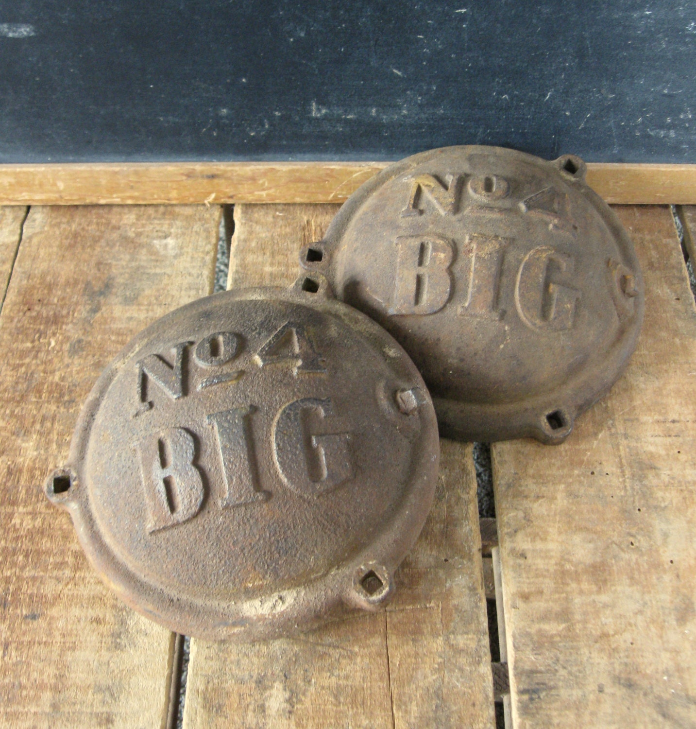 Antique Tractor Parts John Deere Big No. 4 Axle Covers Cast