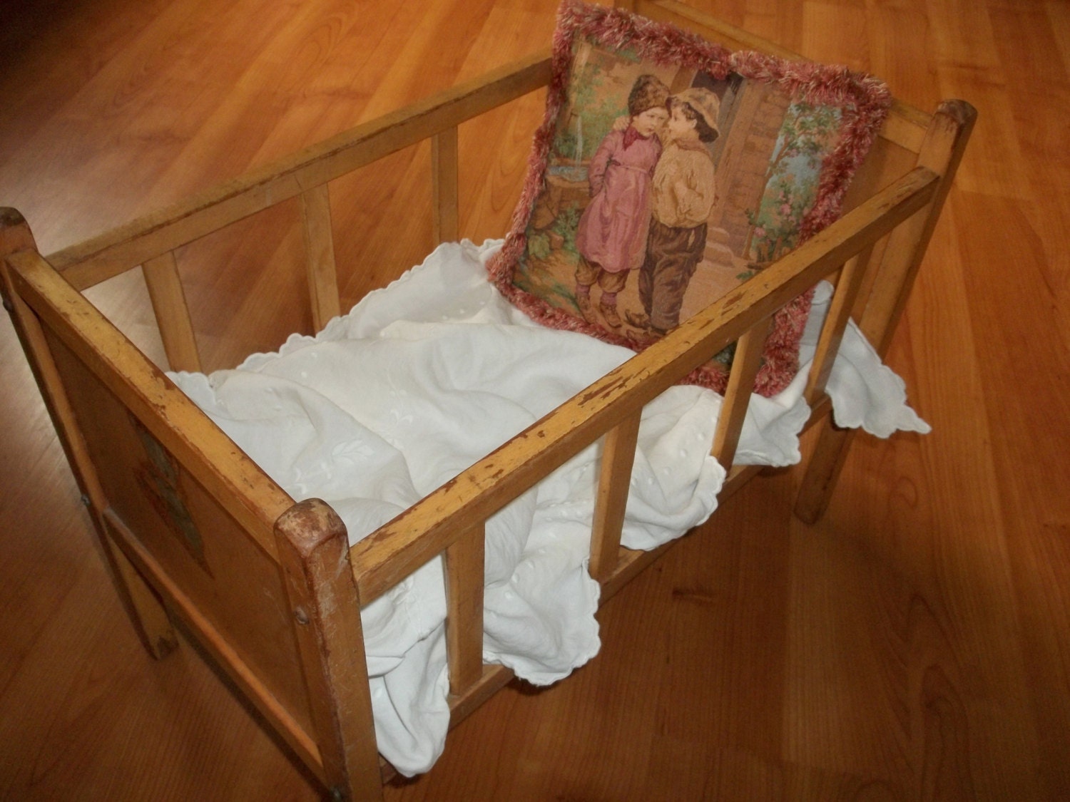 Vintage Wood Bed 9