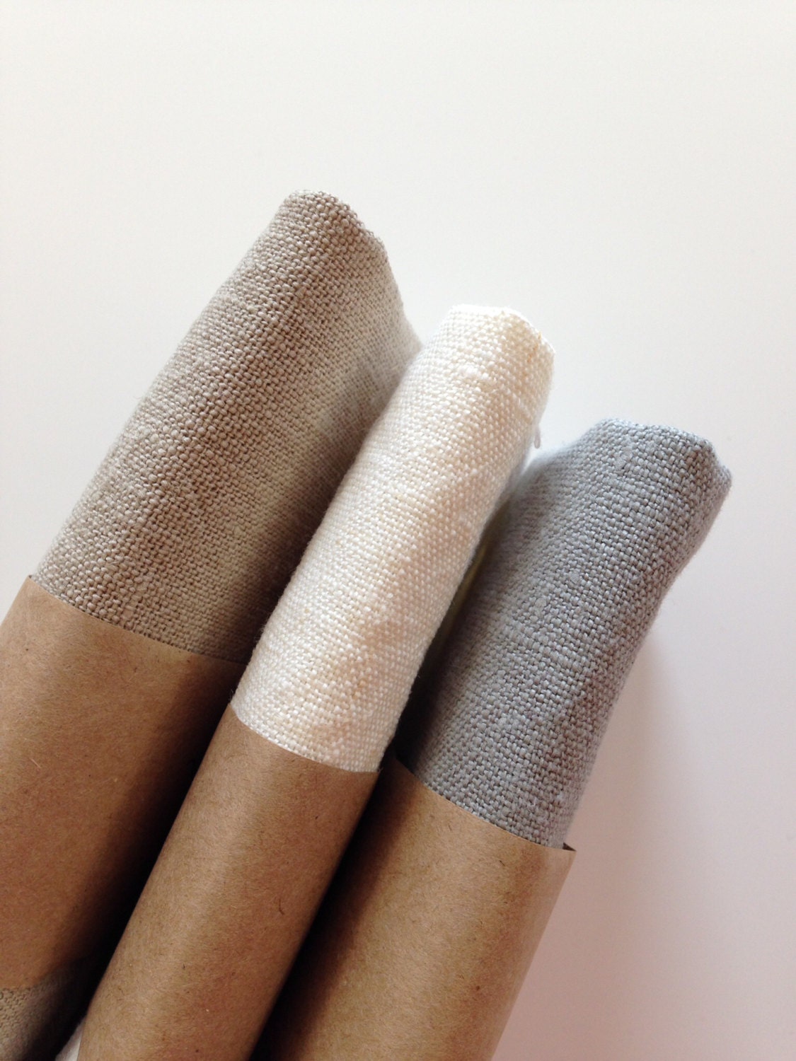 Face Cloth Wash Cloth Pure Linen Ecru Grey Oatmeal