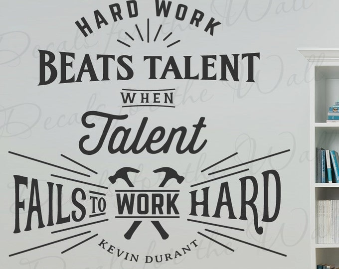 hard work beats talent when talent Kevin durant quote #13: hard work beats talent when talent fails to work hard. hard work beats talent when talent Kevin durant quote #13: hard work beats talent when talent fails to work hard.