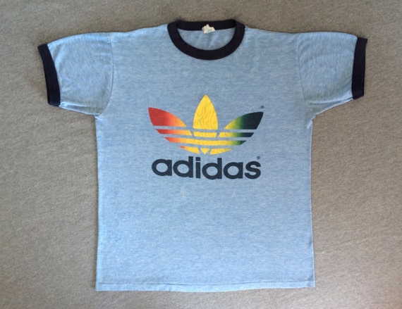 rainbow adidas shirt