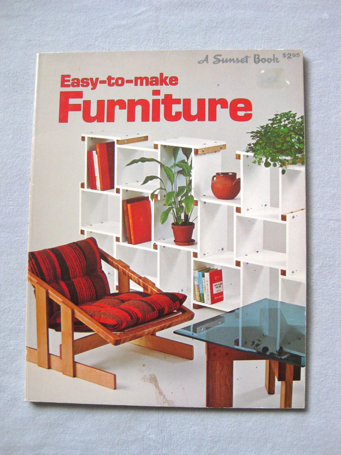 1970s Sunset Easy To Make Furniture Book Mid Century Modern Designs