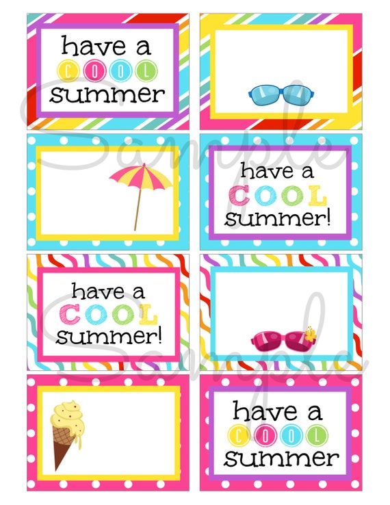 Have A Cool Summer Free Printable