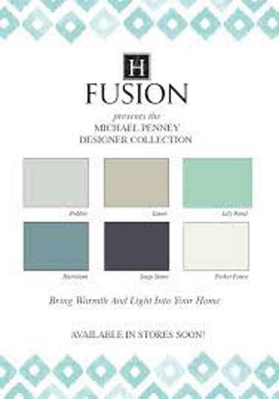 Fusion Mineral Paint Linen One Pint 500ml or by FromShabbytoFabby