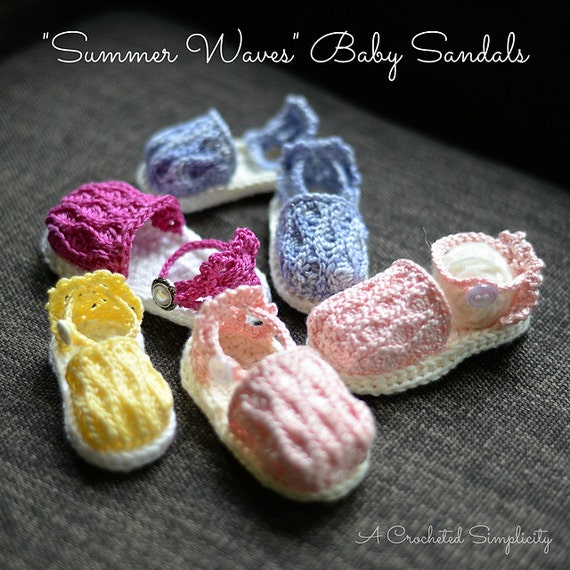 for sandals newborn crochet pattern 3m, Sandals, Sizes