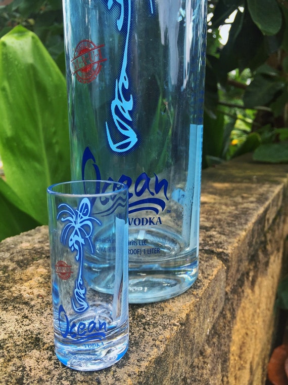 Ocean Vodka Shot Glass