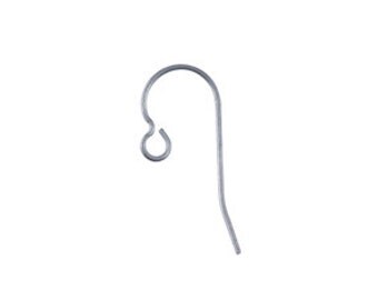 Titanium Ear Wires, Choice of 1 Pair up to 100 Pairs, Hypoallergenic, Surgical Grade, Made in USA