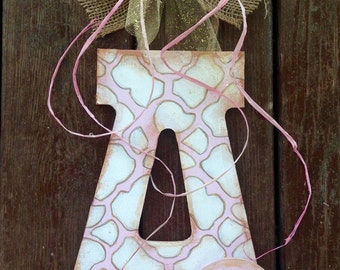 Hospital door hanger/birth announcement hanger/hospital birth announcement hanger/nursery door hanger