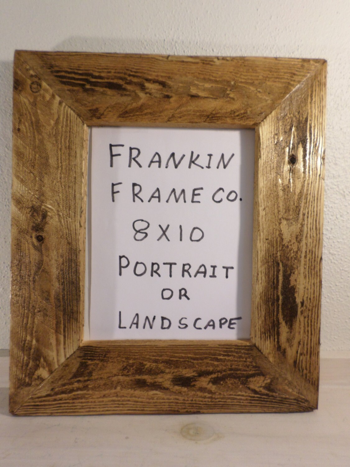 Franklin Frame Co. Handmade Wooden Picture Frames 8 x 10 x 3/4