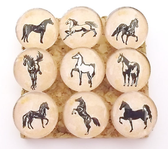 Horse Push Pins Decorative Horses Push Pins by GiftsNThisNThat