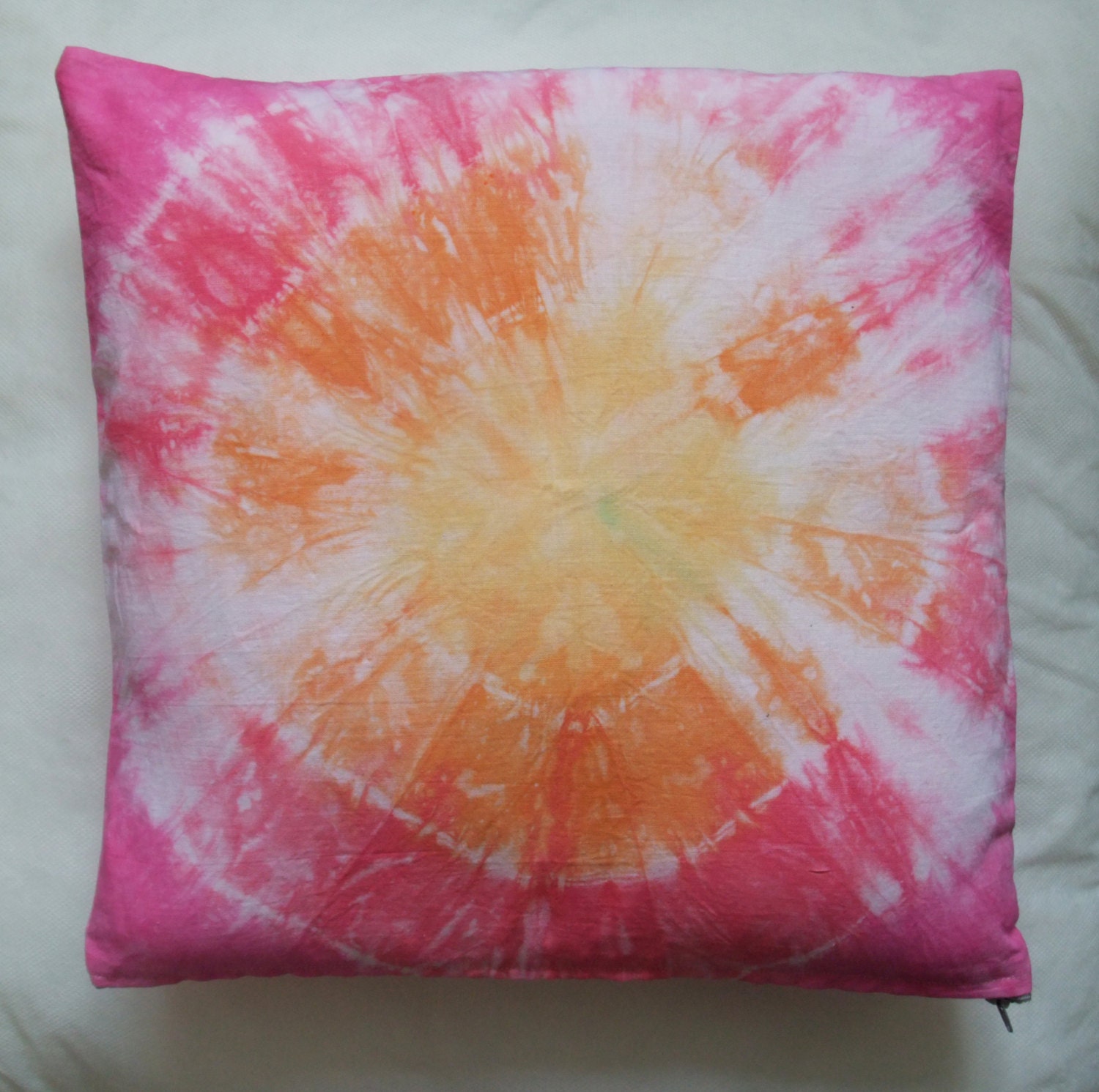 Tie Dye Pillow Case by APintOfPaint on Etsy