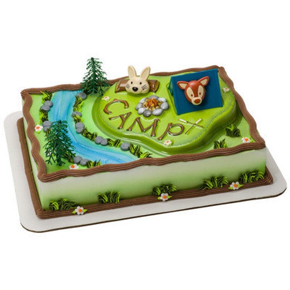 camping cake decoration camping cake decoration