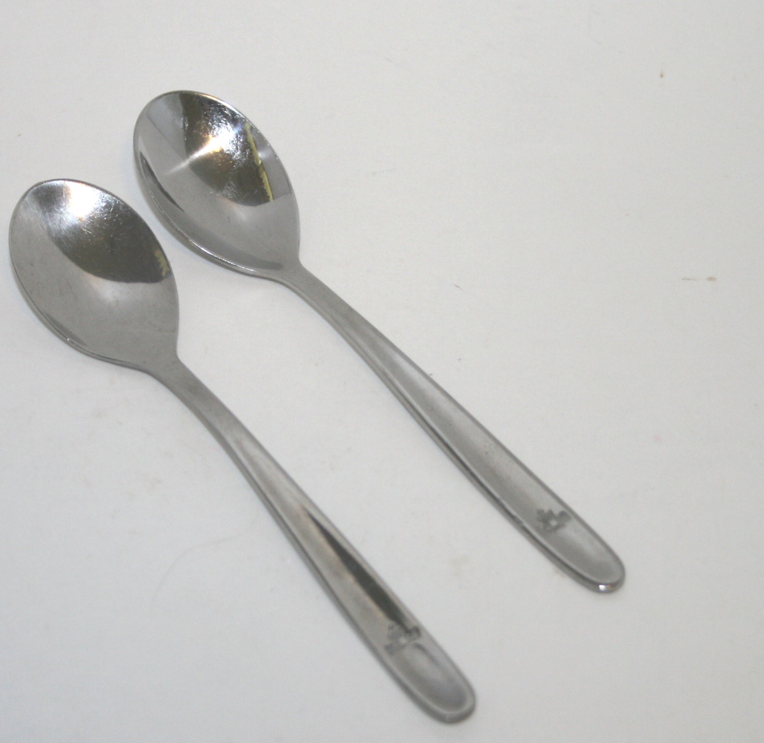 KLM Airlines Egg Spoon Demittasse Spoons Egg Spoons Vintage